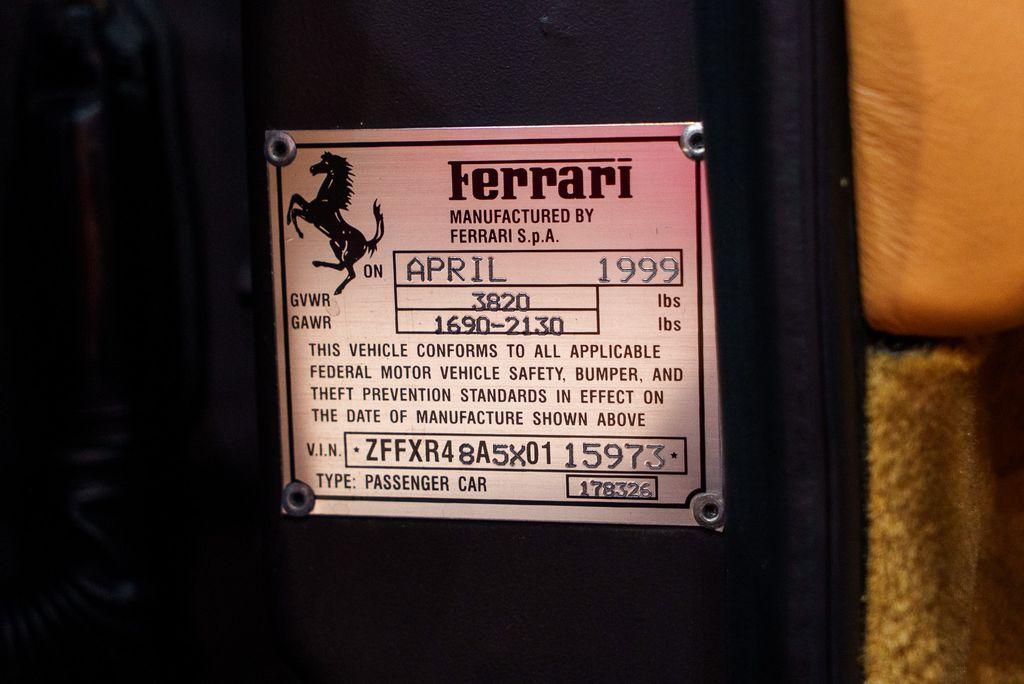 1999 Ferrari F355 SPIDER - Photo 50